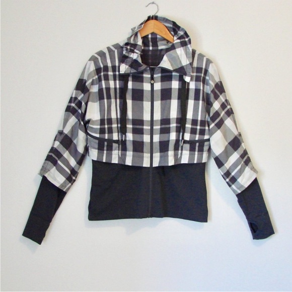 Lululemon *Rare* Seek The Peak Plaid Running Jacket - Picture 2 of 9